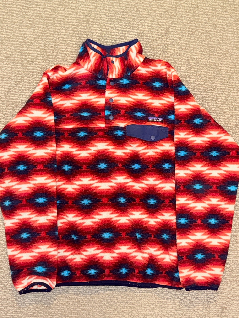 Patagonia Synchilla Snap-T Fleece – Wild Desert Red